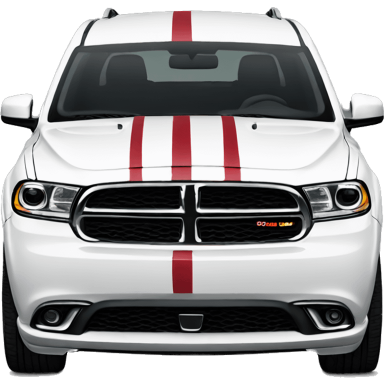 Dodge Durango with stripes emoji