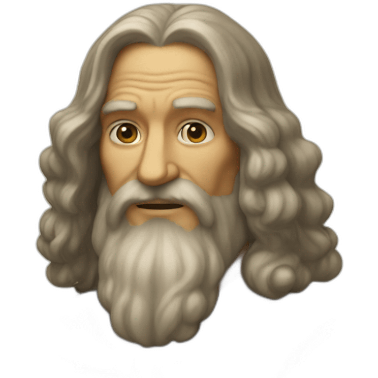 Leonardo da vinci  emoji