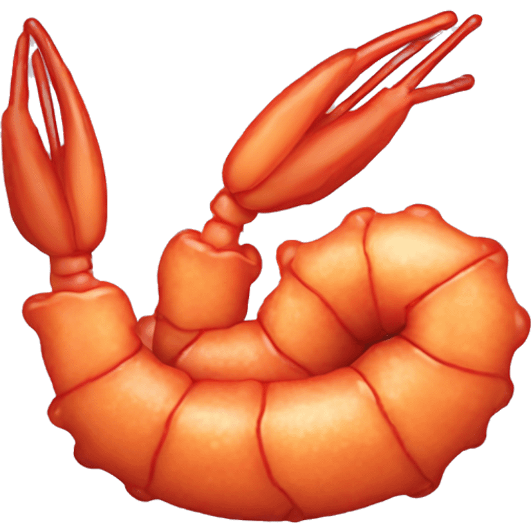 Fried shrimp  emoji