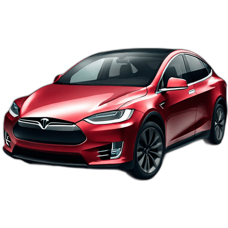 Tesla x Toyota Camry emoji