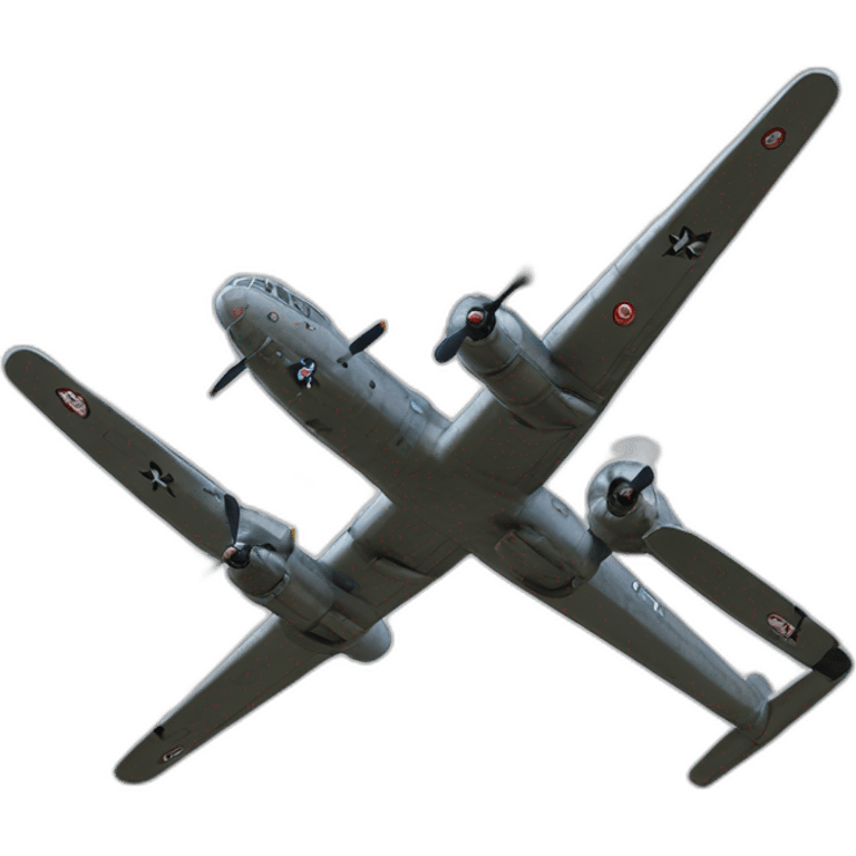 B-29 qui lache la bombe atomique sur Hiroshima emoji