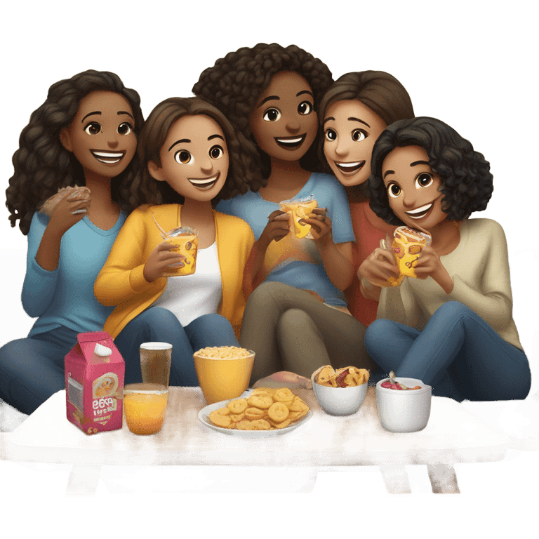 Girls night emoji