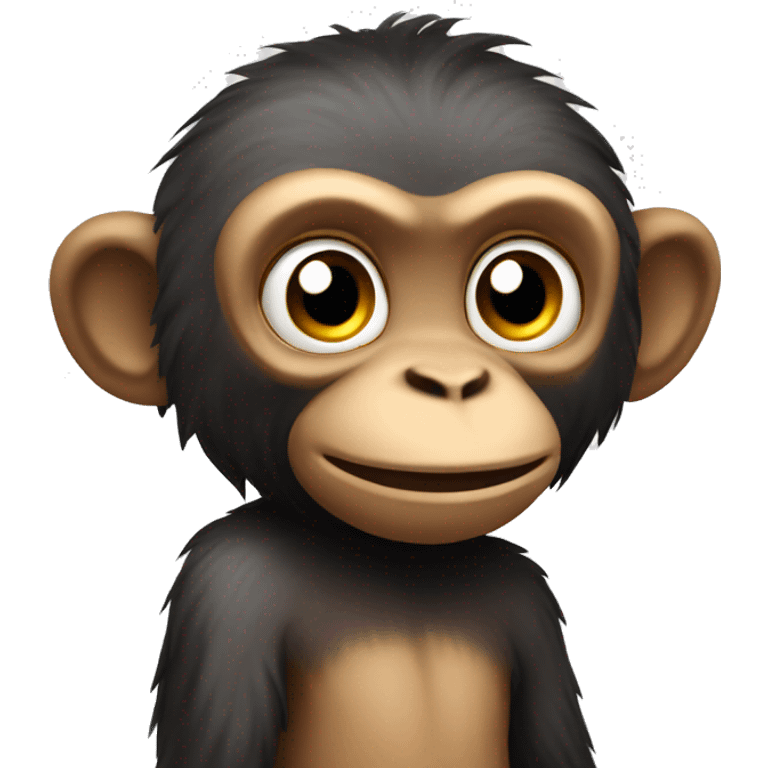 Monkey at the stock market  emoji