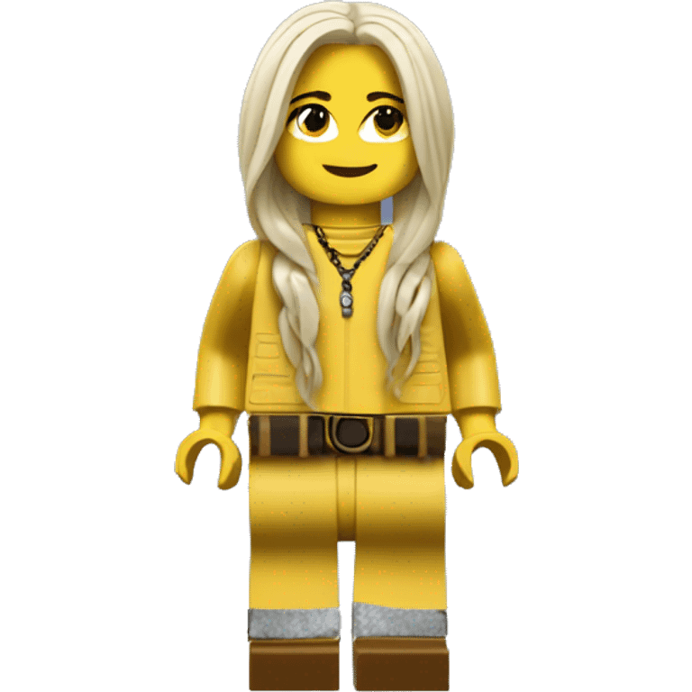 BILLIE EILISH lego full body emoji