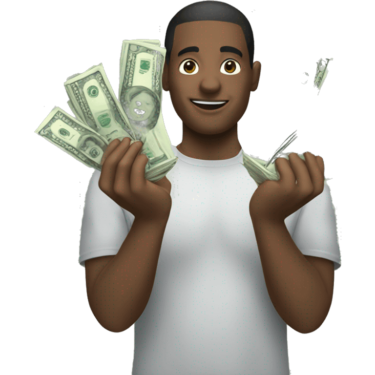 money in hands emoji