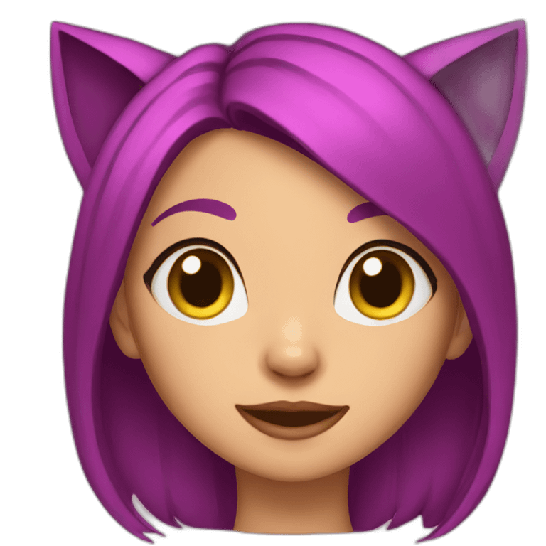 cat girl emoji