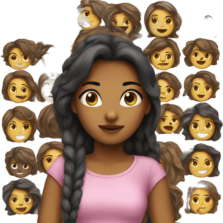 Girl saad emoji