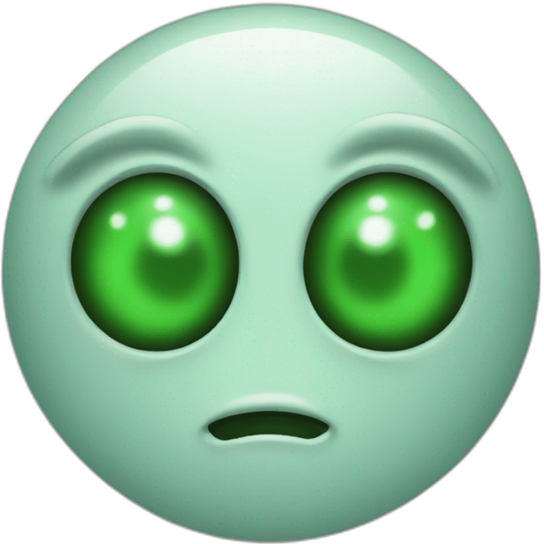 alien face emoji