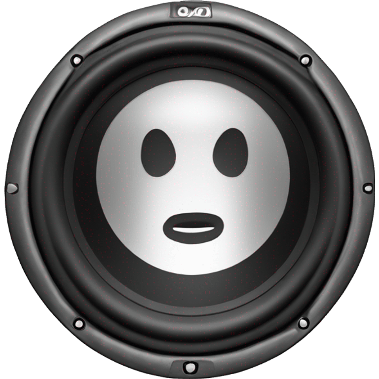 JL audio subwoofer with white bow emoji