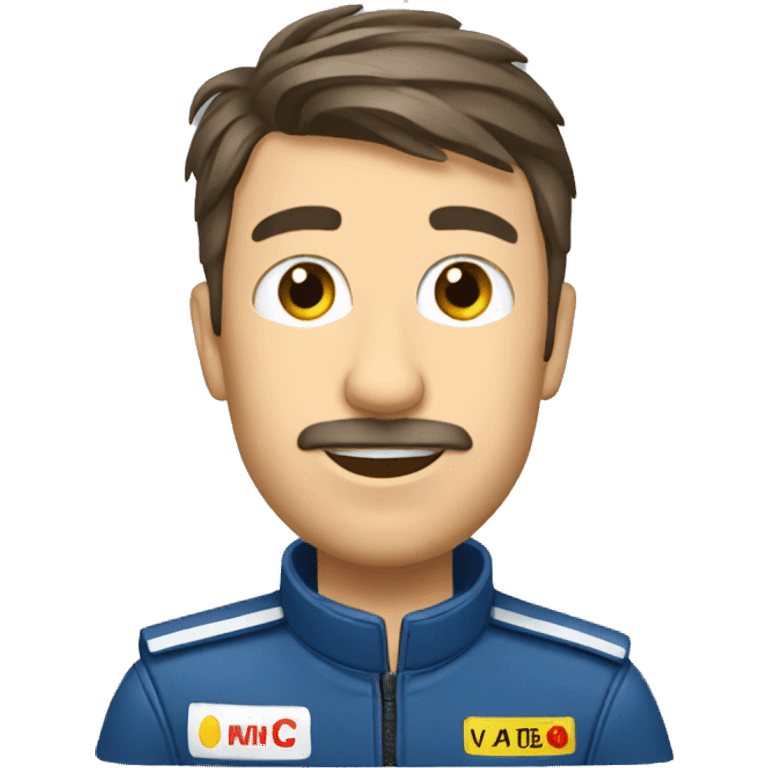 pilote de rallye emoji