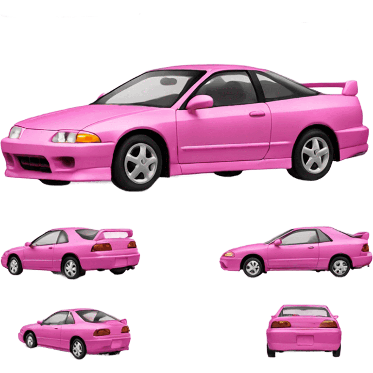 Pink Acura integra  emoji