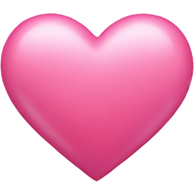 Pink heart emoji