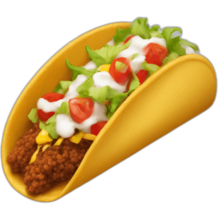 spicy taco emoji