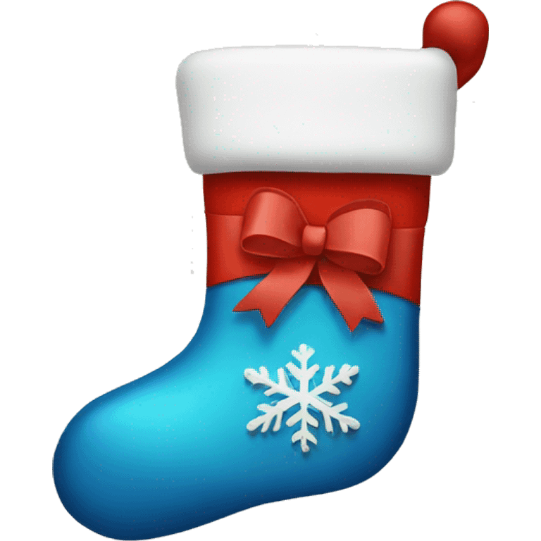 Christmas stocking emoji