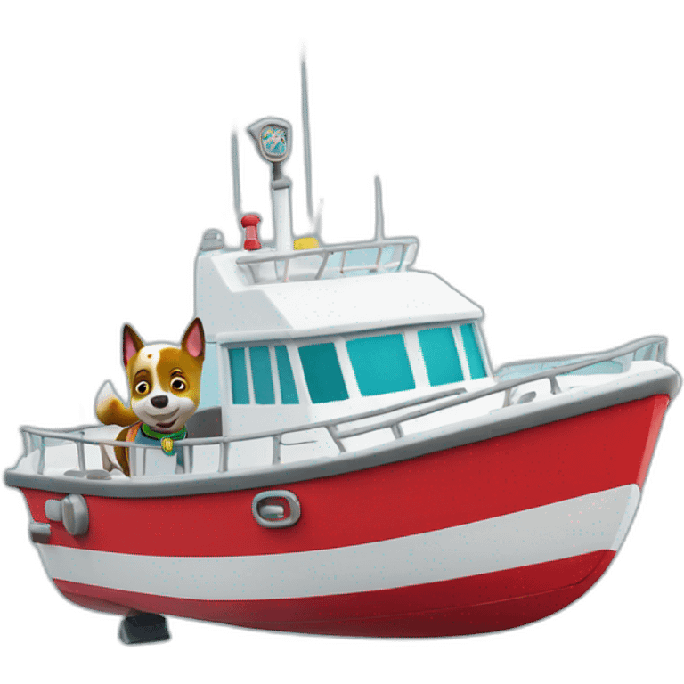 paw patrol boat emoji