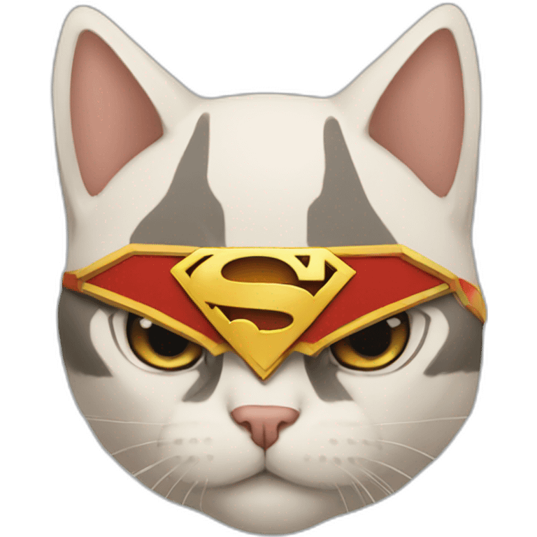 Gato Superman emoji