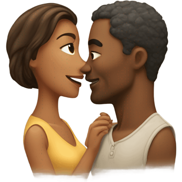 Me kissing wife  emoji