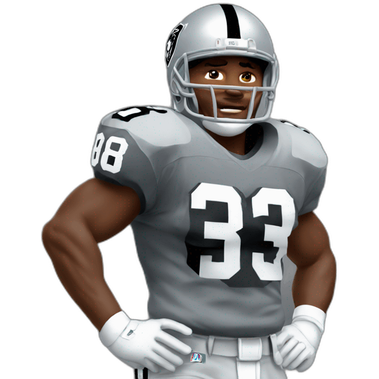 Bo Jackson on the raiders emoji