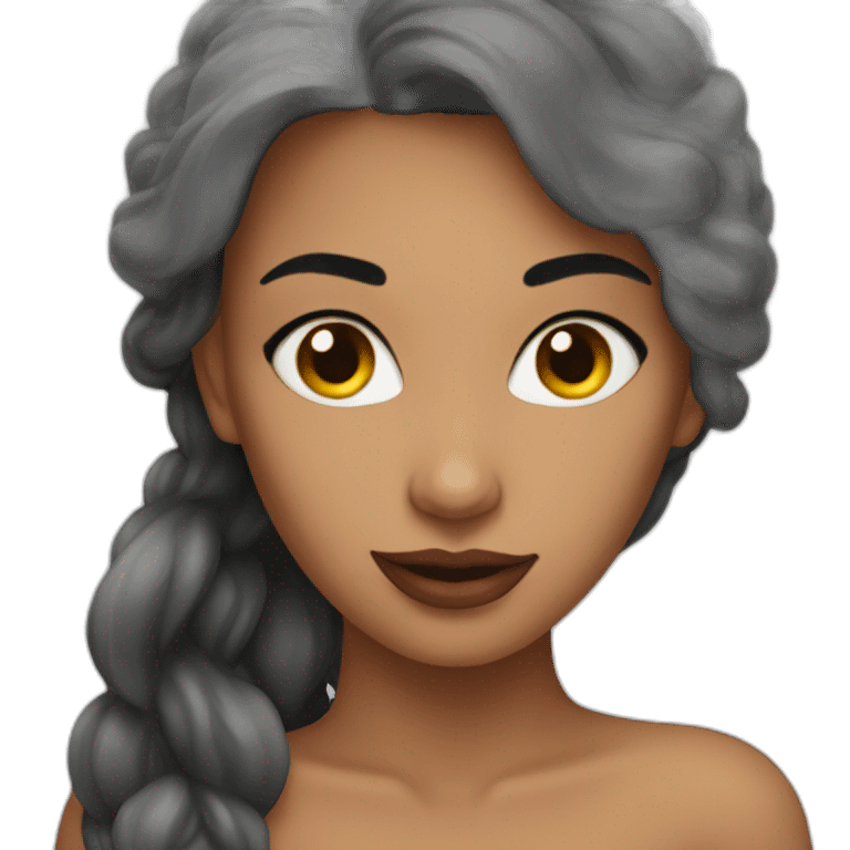 Sexy woman emoji