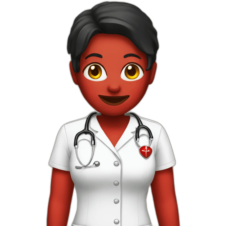 devil nurse emoji