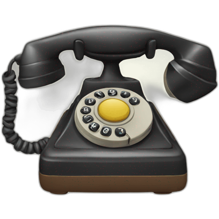 old phone emoji