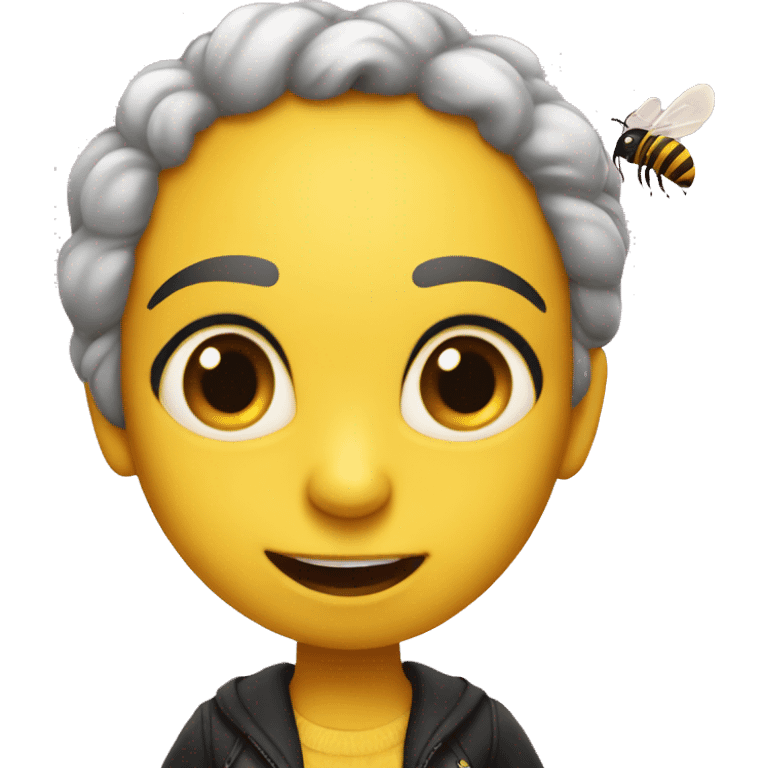 Bitchy bee emoji