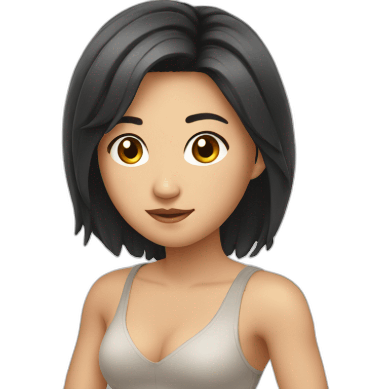 Hot Asian emoji