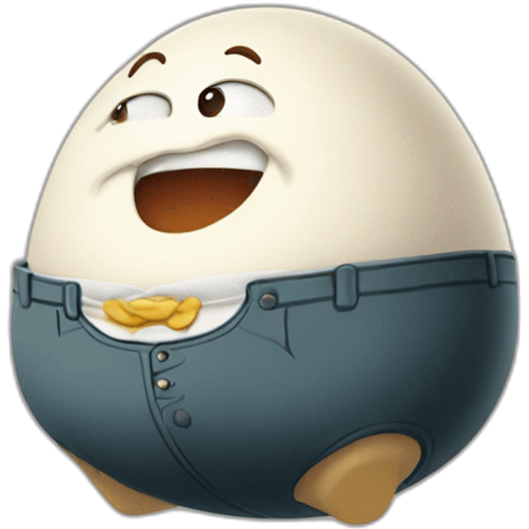 Humpty dumpty fall emoji