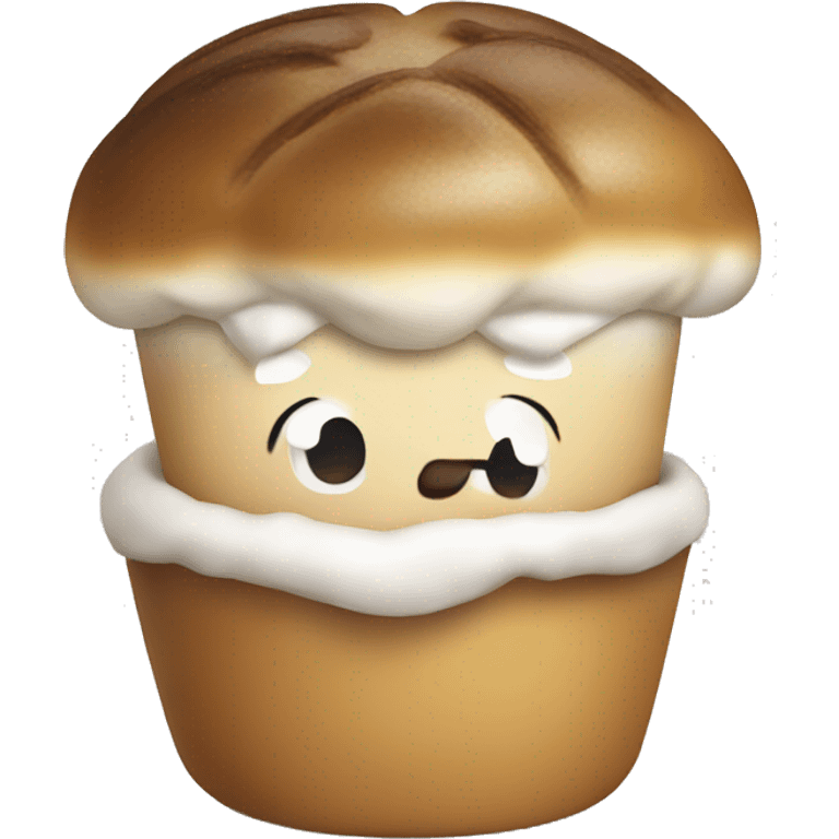 café com pão emoji