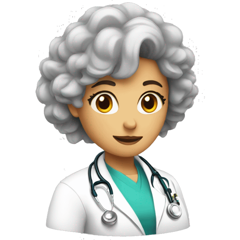 doctor advice woman emoji