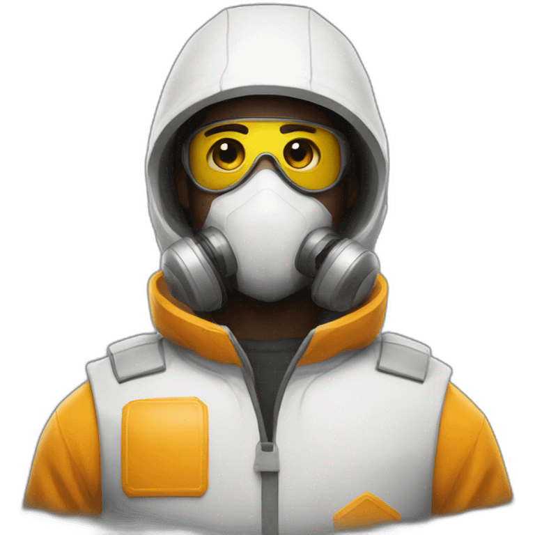 Man in Hazmat Suit form game Rust emoji