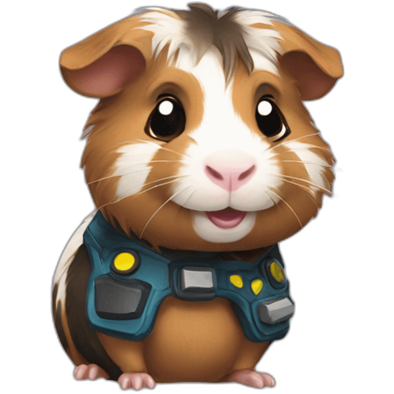 Gaming Guinea pigs emoji