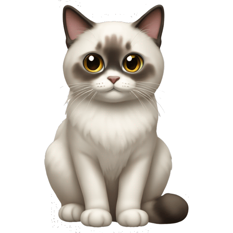 ragdoll shorthair cat emoji