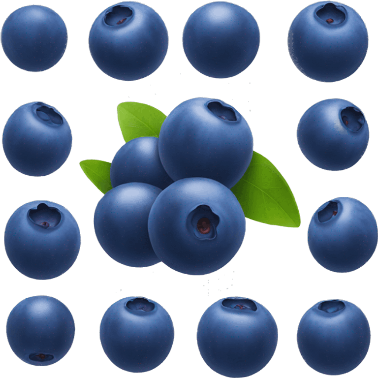 Blueberry emoji