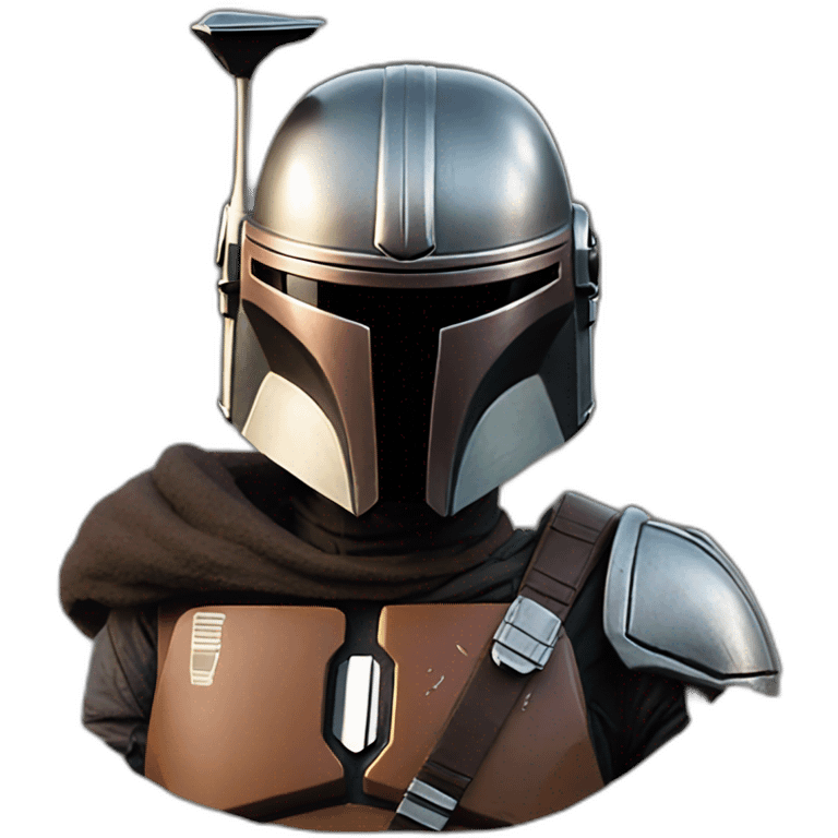 The mandalorian mando emoji