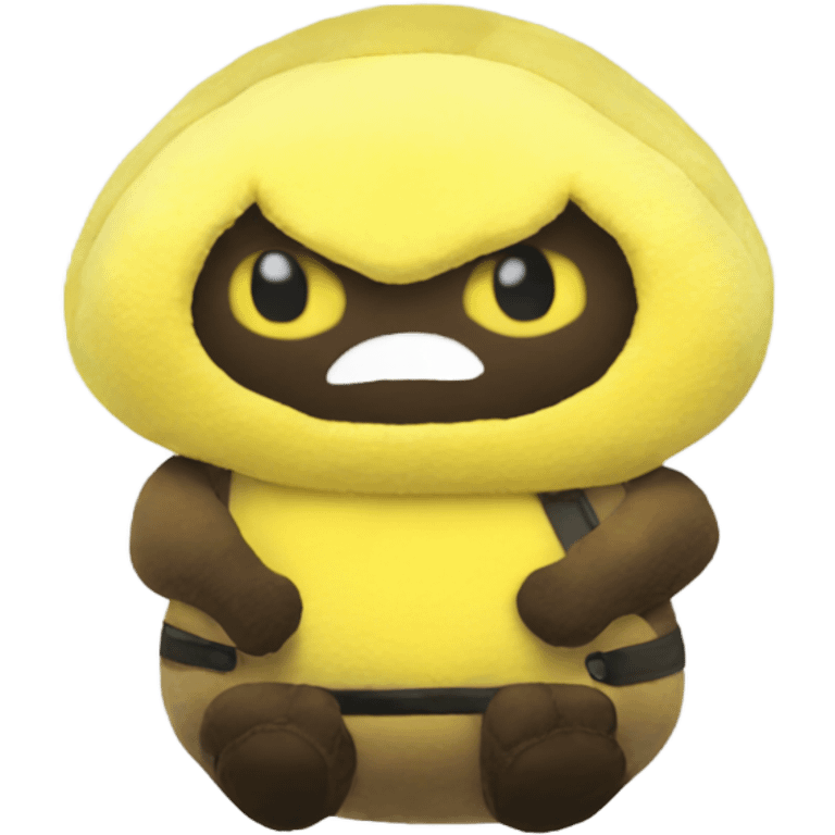 yellow shinada global ottter plush emoji