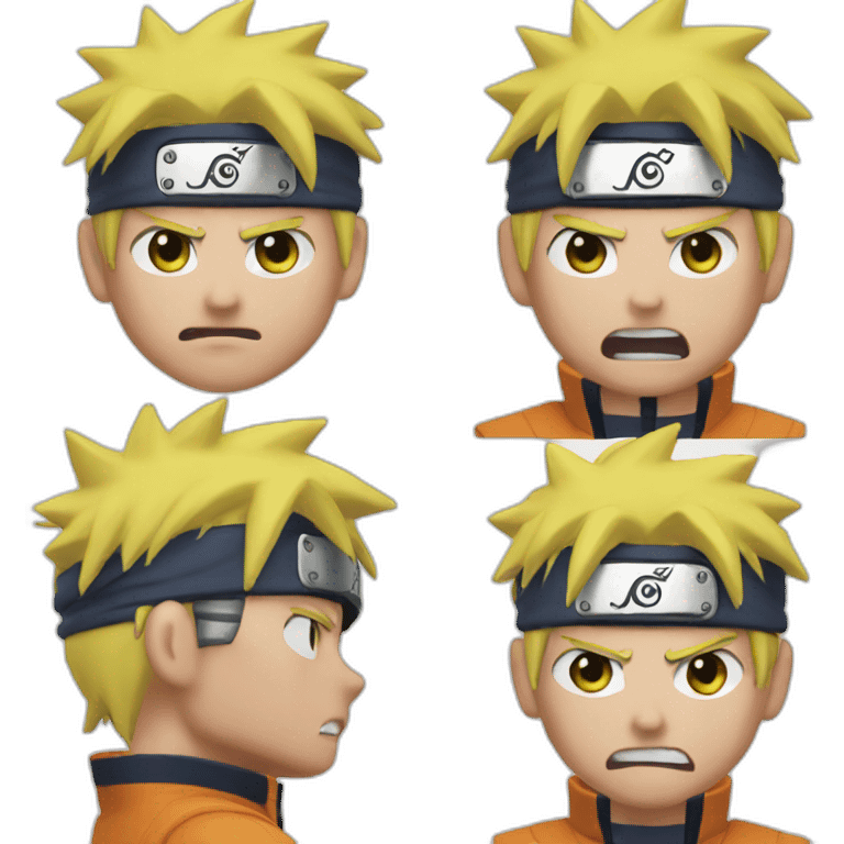 Angry Naruto  emoji