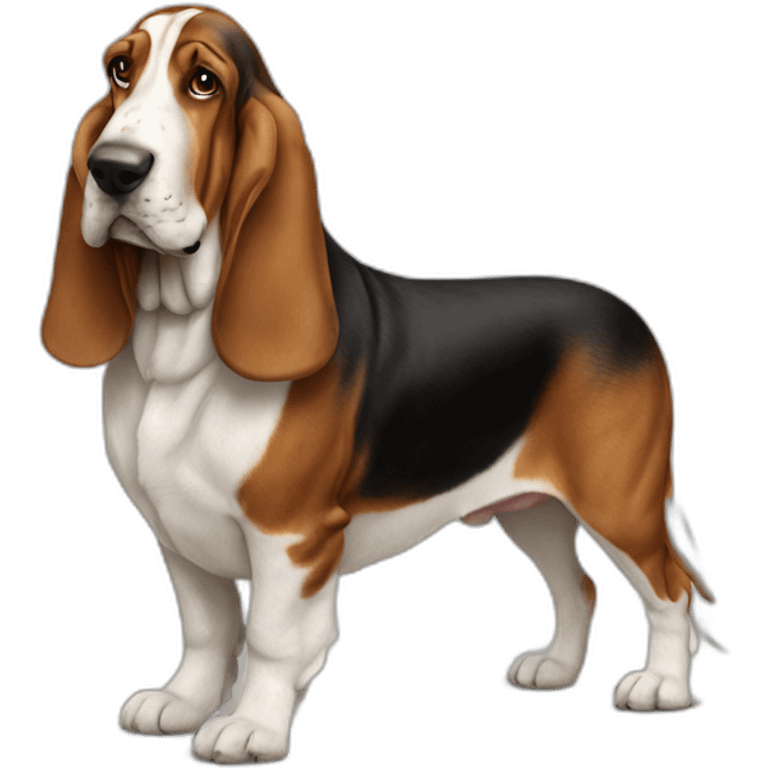 Dog-basset-hound-full-height emoji