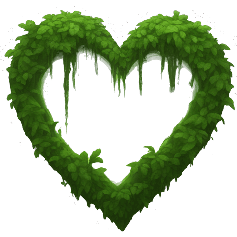 Swamp green heart emoji