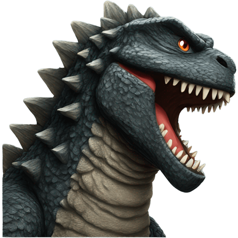 Evolved Godzilla emoji