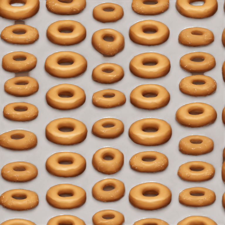 Brown donut  emoji