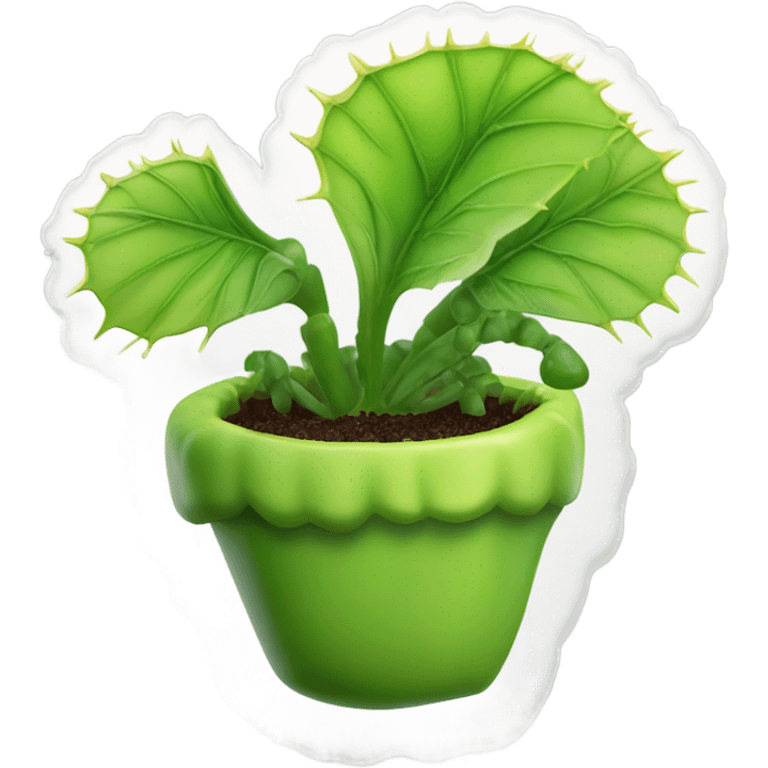 venus flytrap emoji