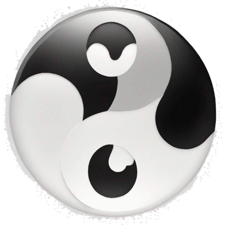 Yin yang emoji