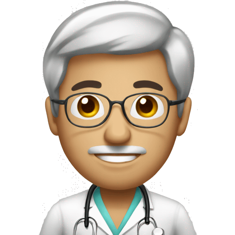 Spanish doctor with a cup of coffee emoji