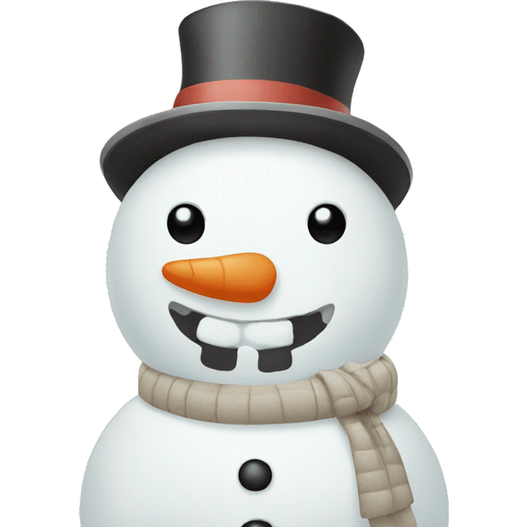 Snowman emoji