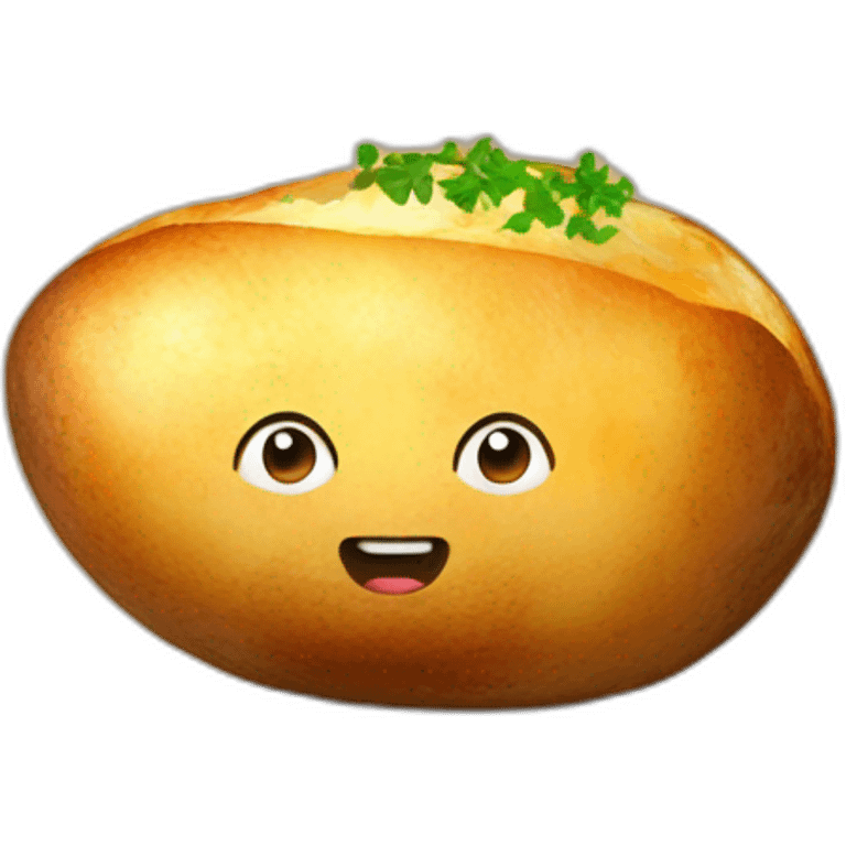 Baked potato emoji