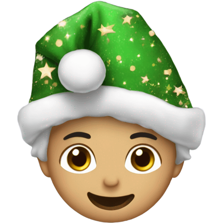 Christmas sparkle emoji