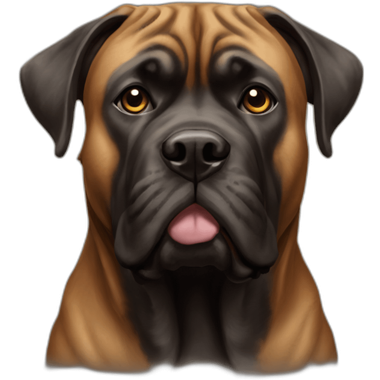 brindle bull mastiff emoji