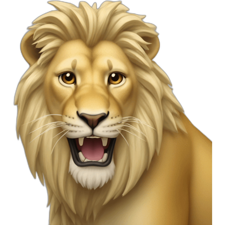 erling braut haaland as a lion emoji