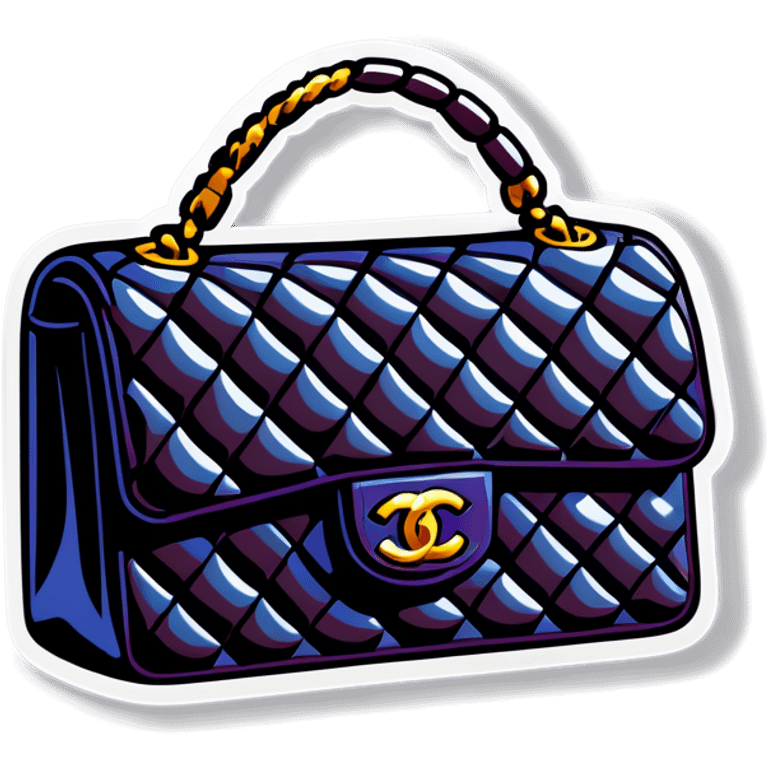 Chanel classic bag emoji